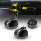 AC Fan Temperature Control Knob Set for Dodge Ram 1500 2500 3500 (1994–1997)