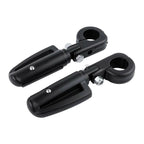 Matte Black Foot Pegs for Harley Sportster 883 1200 (2004–2023)
