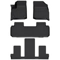 Set of 4 TPE Rubber All Weather Floor Mats for Buick Enclave (2018–2025)