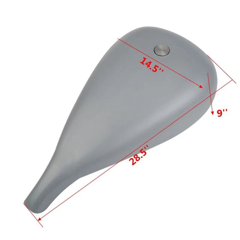 5" Stretched 4.7gal Gas Fuel Tank for Harley Electra Glide
