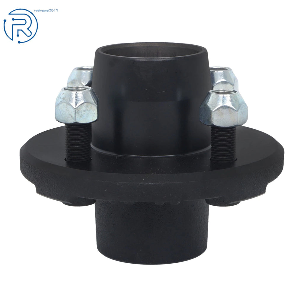2X 4 Lug Trailer Hub Kit for 2000lbs Axle (1" Spindle)