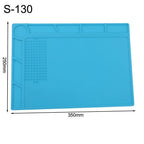 Heat Resistant Silicone Soldering Mat S130 350x250mm for Workbench