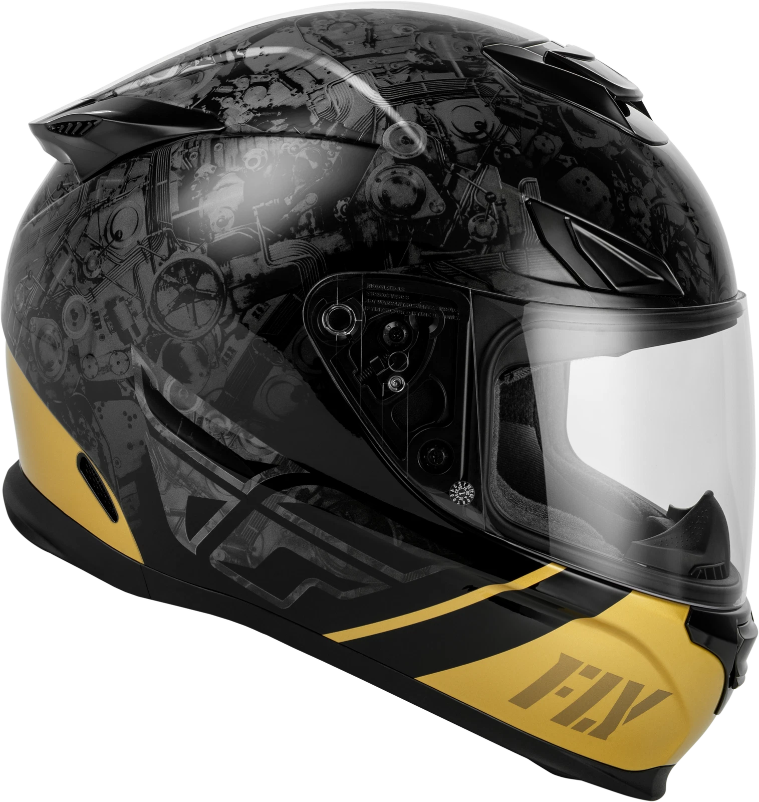 Fly Racing Sentinel Mech Helmet for Street Riding (Medium)