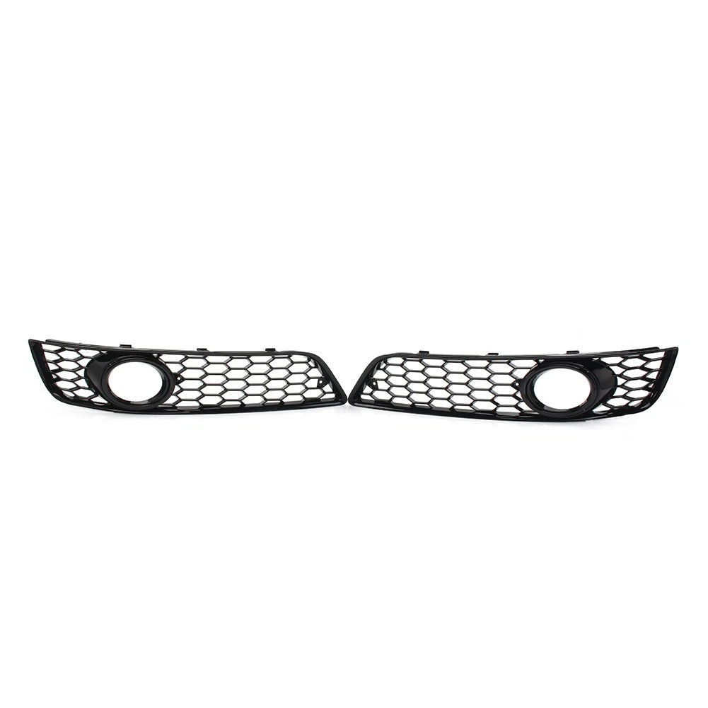 Front Bumper Honeycomb Fog Light Grille Cover for Audi A3 8P (2009–2013)