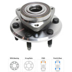 Wheel Hubs for Chevrolet Traverse (2009–2017) with Bearing AWD