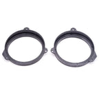 6.5" Black Front Door Speaker Spacers  for Subaru Forester