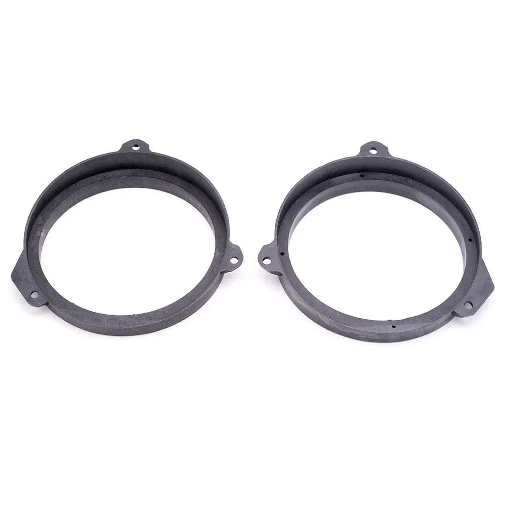 6.5" Black Front Door Speaker Spacers  for Subaru Forester