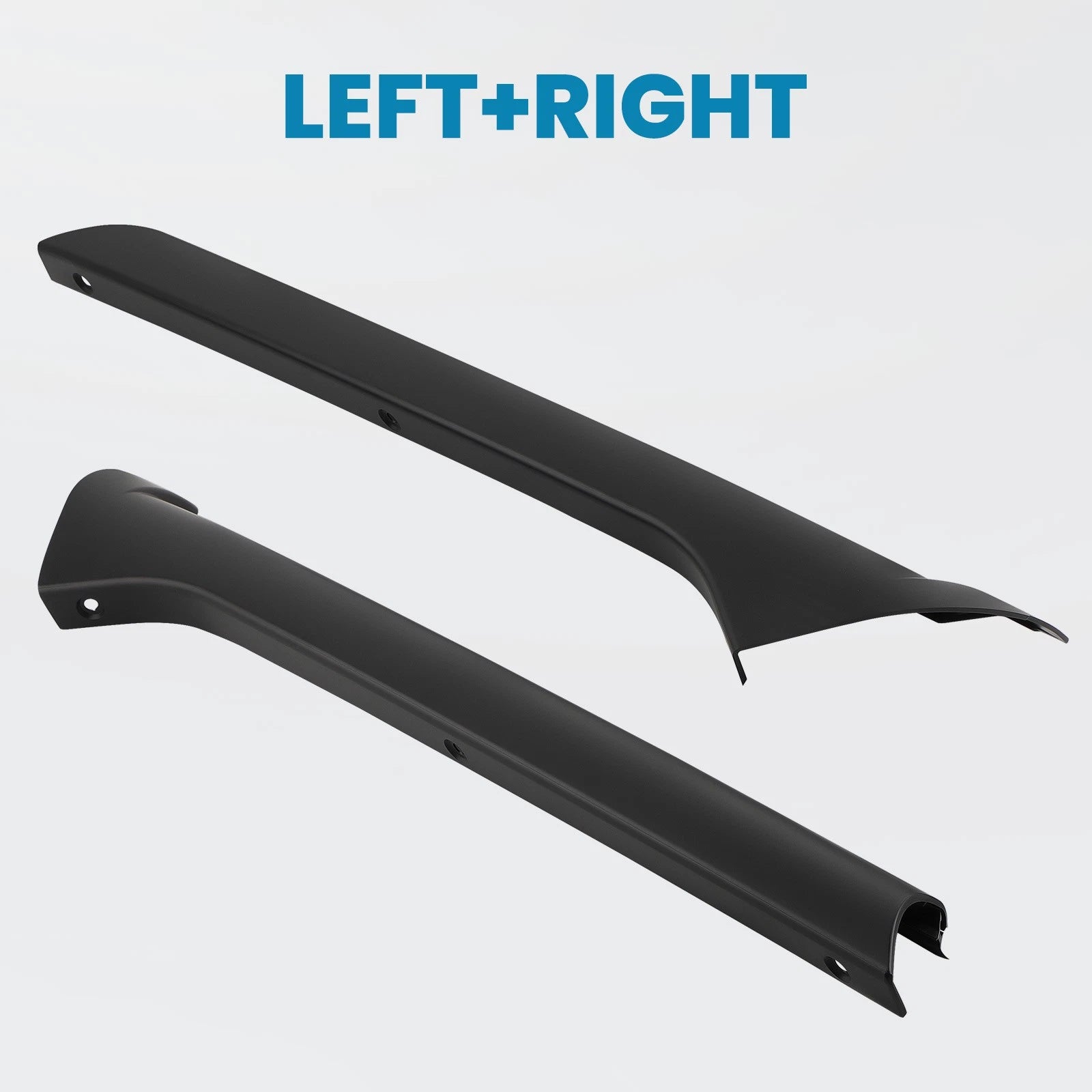 Pair Windscreen Pillar Moldings & Rivets for Land Rover Discovery 2 (1999–2004)