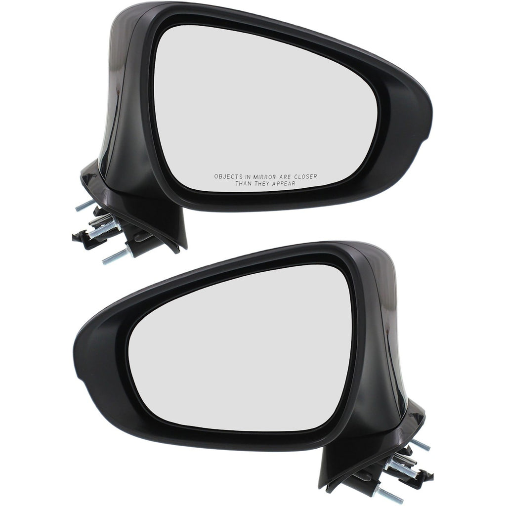 Set of 2 Power Heated Mirrors for Lexus IS250