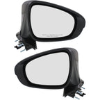 Set of 2 Power Heated Mirrors for Lexus IS250