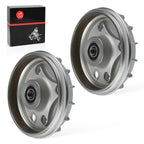 2 x Front Brake Drum for Honda Rancher 350 2X4 TRX350TM (2000–2006)