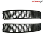 Set of 2 Front Bumper Grille Outer Covers for Audi Q7 S-Line