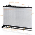 Full Aluminum Core Radiator for Subaru Outback 2001–2004 DPI-2465