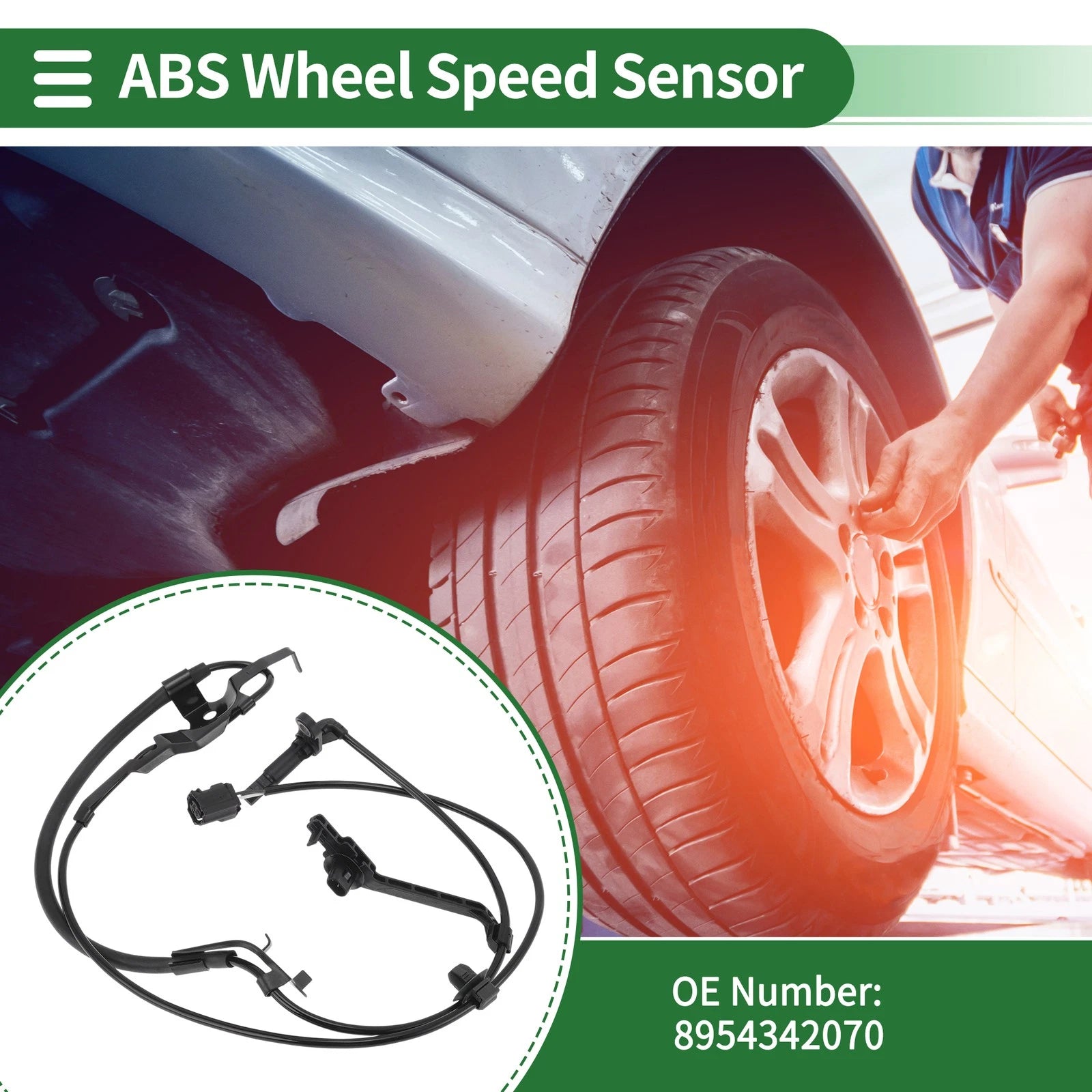 ABS Wheel Speed Sensor No. 8954342070 for Toyota Rav4 Prime (2021–2023)