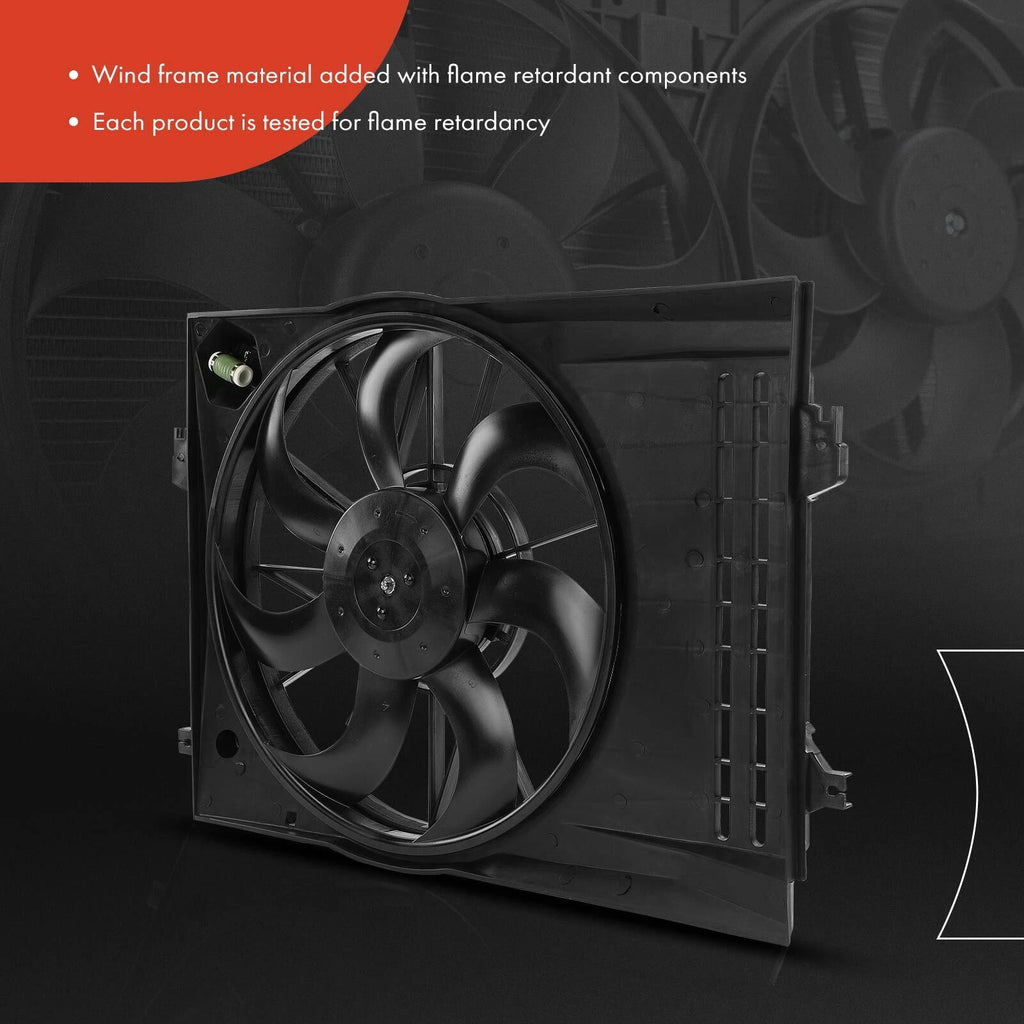 Cooling Fan Assembly with Shroud for Kia Sportage (2008–2010)