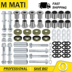 Upper & Lower A Arm Bushing Bearing Bolt for Suzuki Quadsport Z400 (2003–2008)