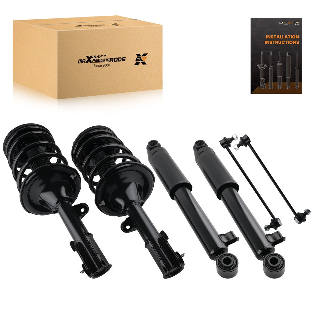 Front Rear Struts & Sway Bar Link for Hyundai Santa Fe (2007–2009)