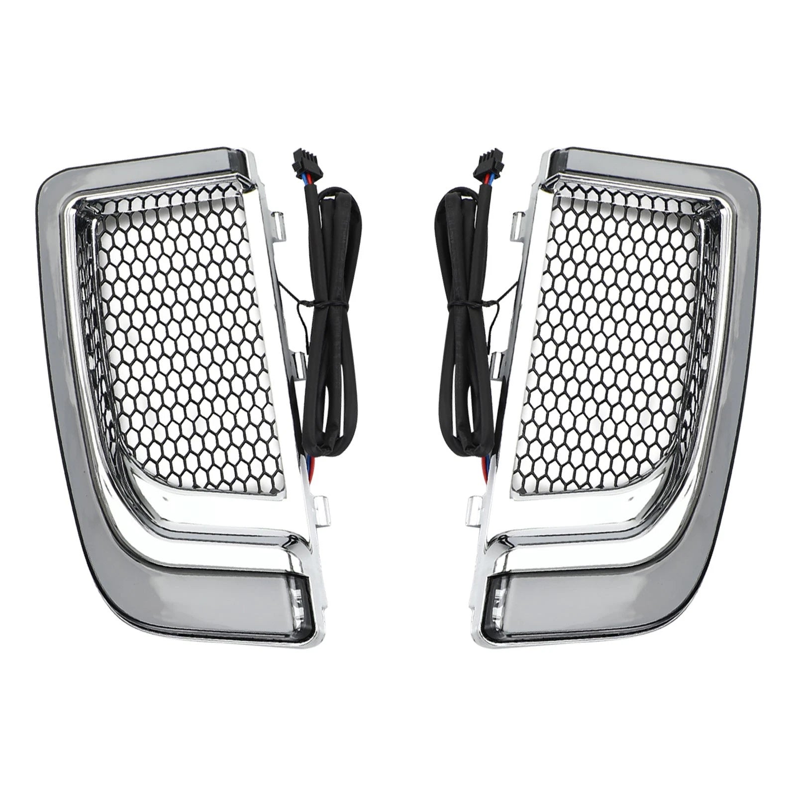 Tracer LED Lower Fairing Grills Lights for Electra FLH/T Road Glide (2014–2023)