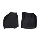 Set of 4 Black Anti-Slip Floor Mats for Ford F250 F350 F450 F550 Crew Cab (1999–2007)