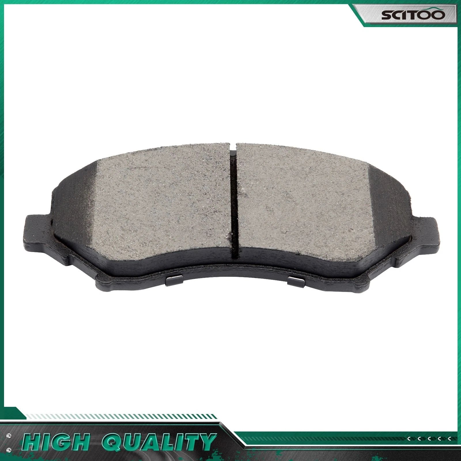 Front Brake Calipers w/ Bracket & Ceramic Pads for Jeep Liberty Wrangler (2008–2012)