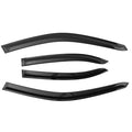 Set of 4 Wind Visor Rain Guards for Lexus IS200t IS250 IS350 (2014–2020)