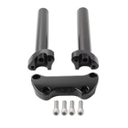 8.5" Handlebar Riser Top Clamp for Harley Fat Boy FLSTF, Low Rider (1" Bar)