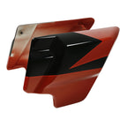Battery Side Covers for Harley Touring (2009–2024) Sunburst Orange, Starfire Black