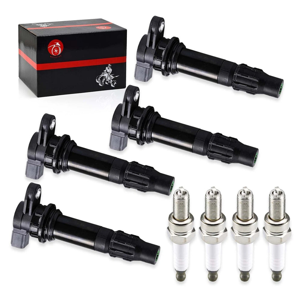 Ignition Coils & Spark Plug for Yamaha WaveRunner FX Cruiser FX1100 (2004–2008)