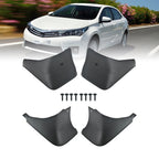 Set of 4 Splash Guards for Toyota Corolla (2009–2013) Mud Flaps