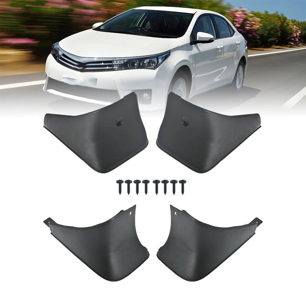 Set of 4 Splash Guards for Toyota Corolla (2009–2013) Mud Flaps
