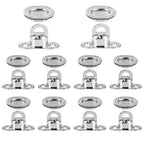 Set of 12 Oval Eyelet Rotating Latches for Car Trailer (Copper Material)