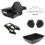 Trunk Backrest Speakers Mount Rack for Harley Street Glide (2014–2023)