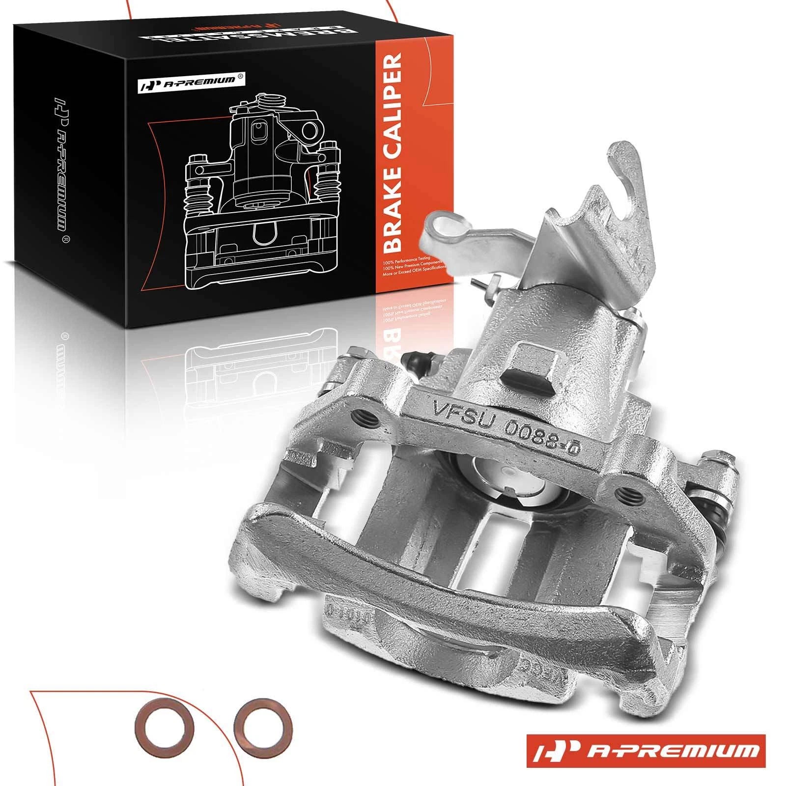 Rear Left Brake Caliper with Bracket for Ford Mustang GT (2005–2014)
