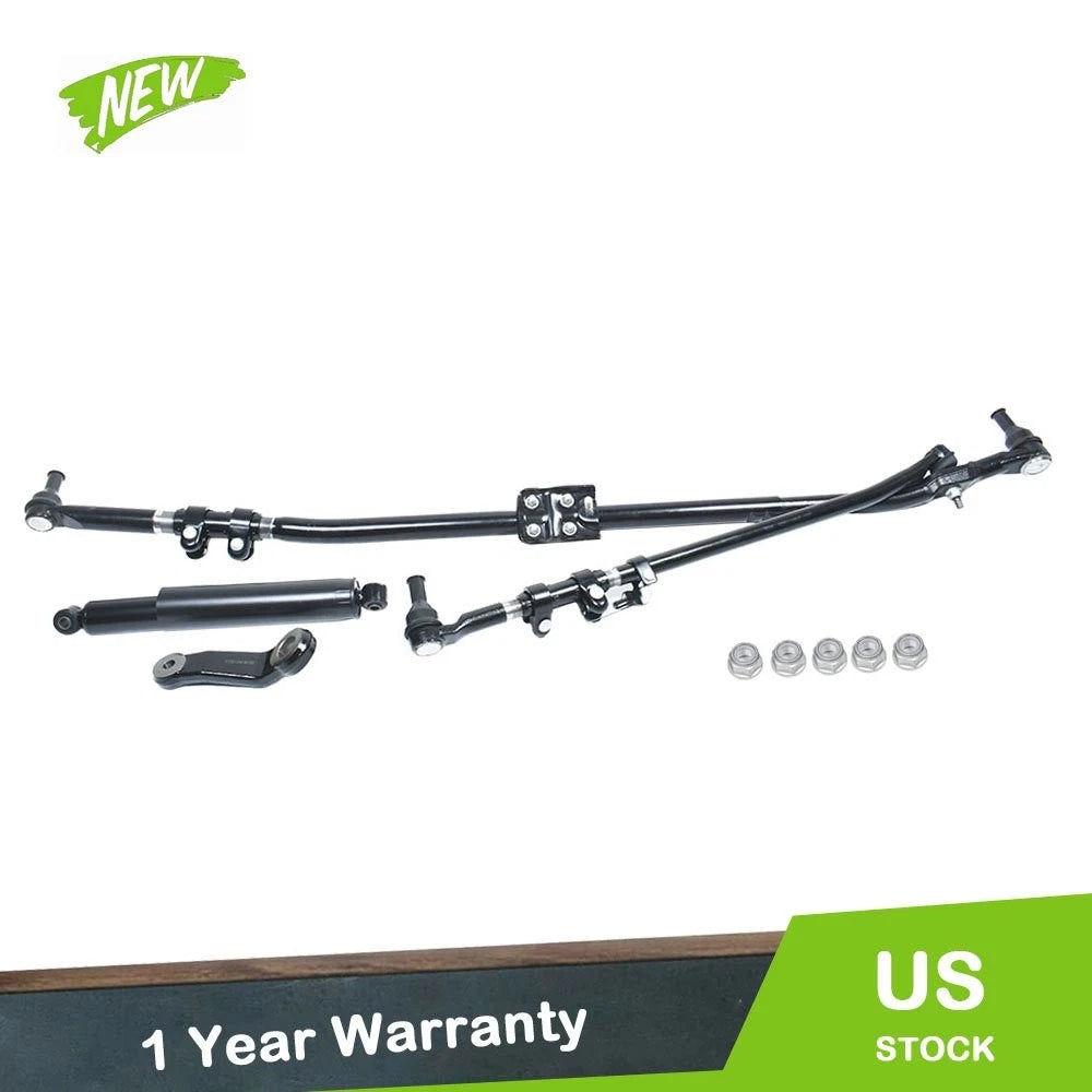 Steering Linkage Drag Link Tie Rod Upgrade Kit for Dodge Ram Pickup (2003–2012)
