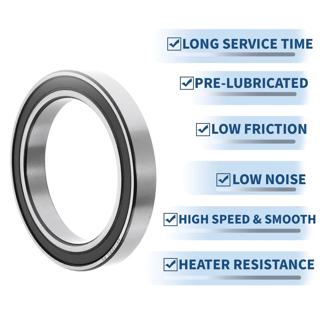 Deep Groove Ball Bearing 6913DDU for Scooter Skateboard (P5 65x90x13mm)