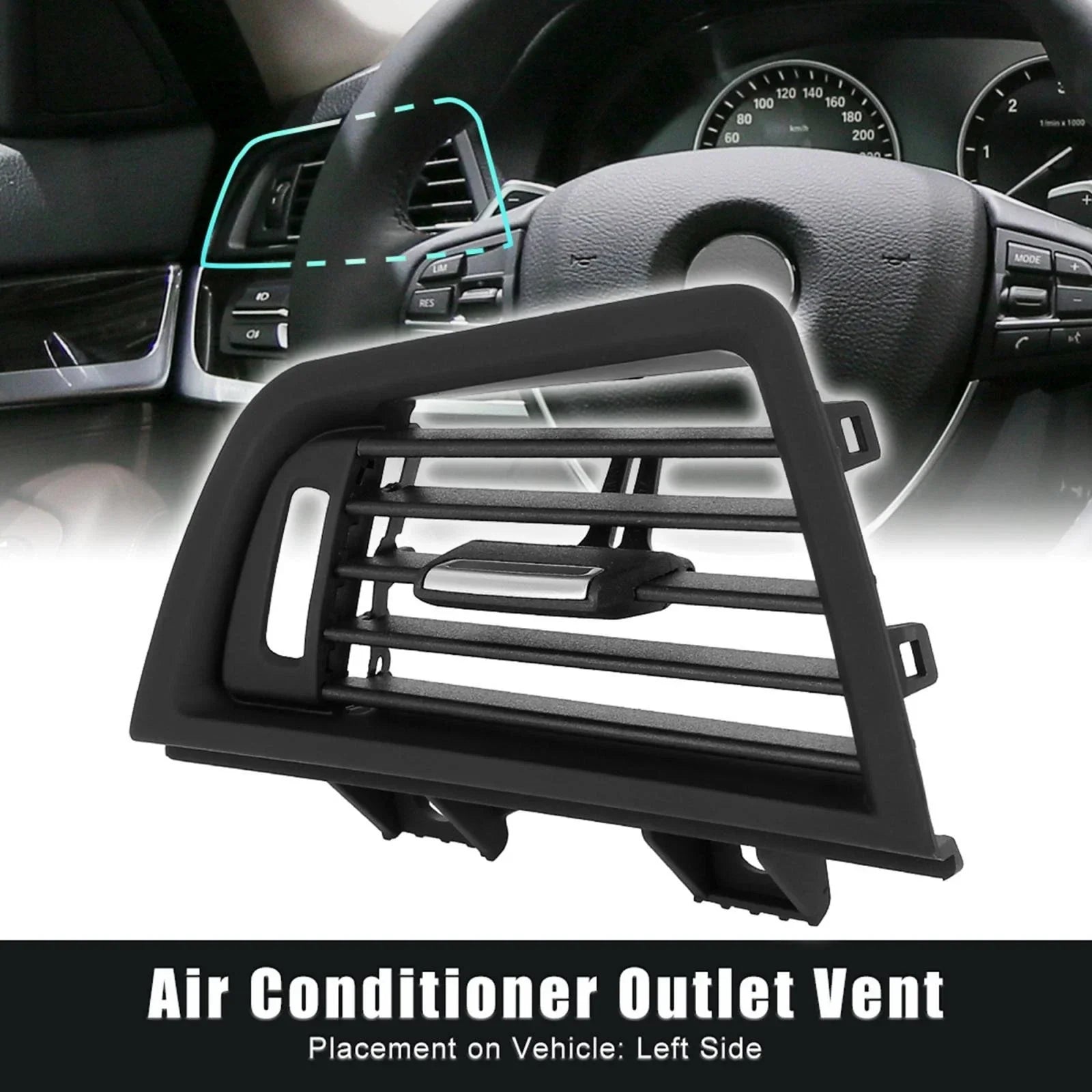 Air Conditioner Outlet Vent Grill for BMW 5 Series F10 Left Side