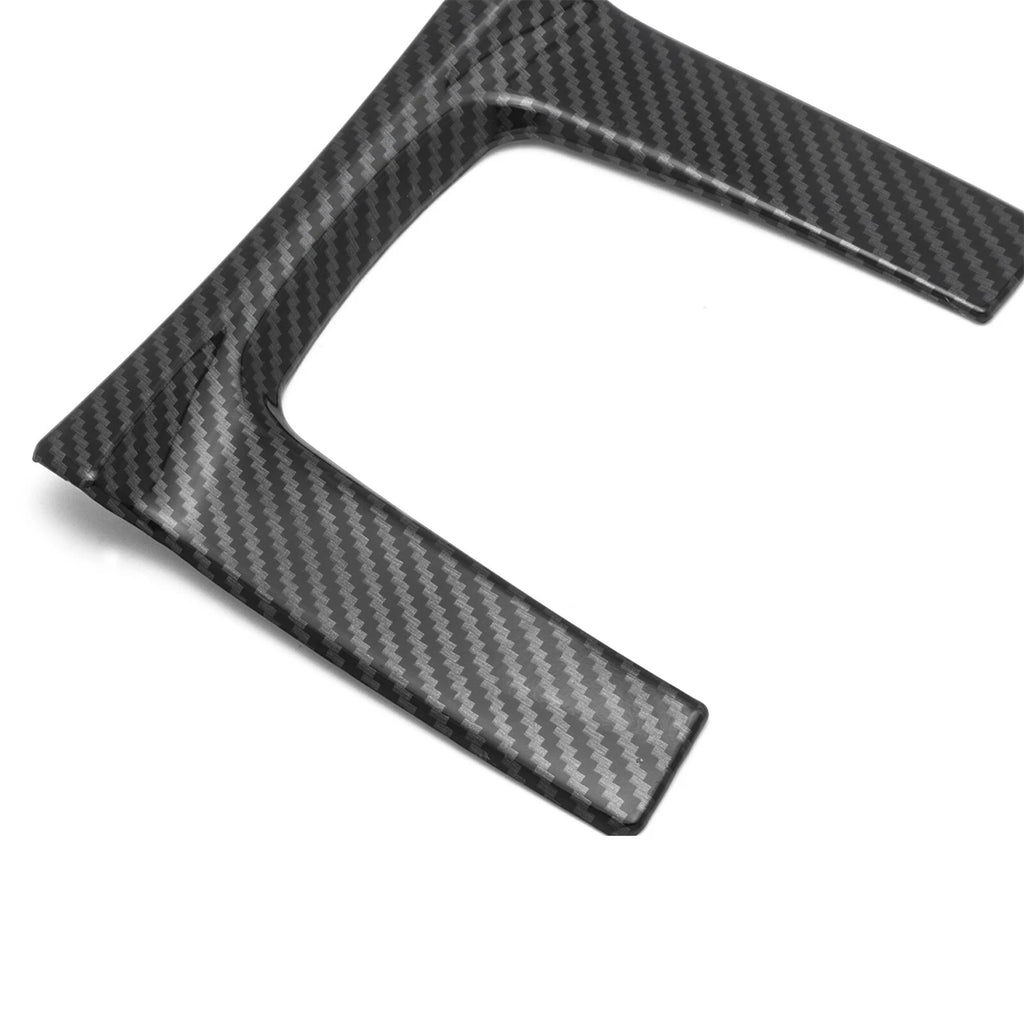 Carbon Fiber ABS Interior Gear Shift Panel Cover Trim for Honda Civic (2016-2021)