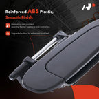 Exterior Door Handle Rear Right Black for Toyota Echo (2003–2005)