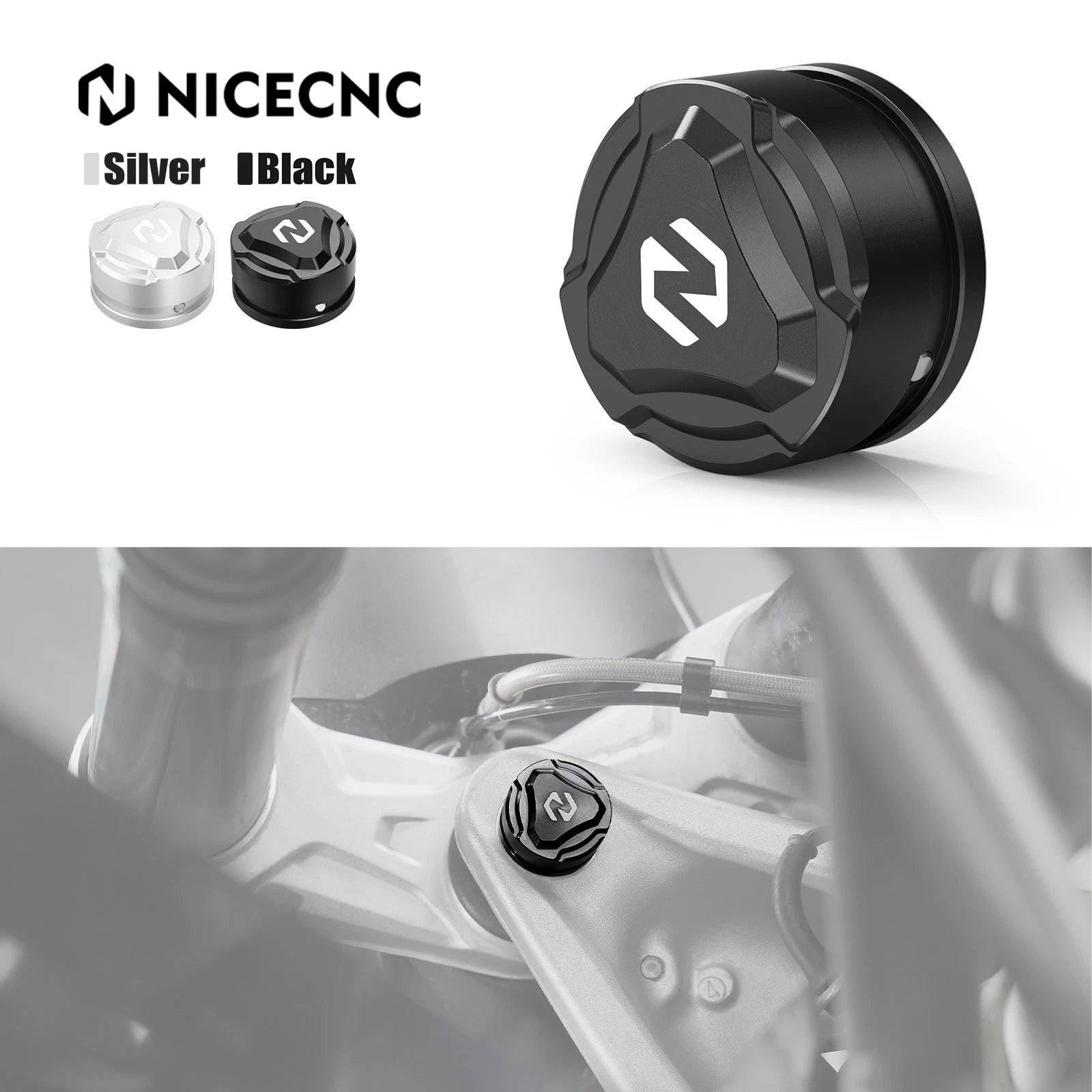 Front Suspension Tie Rod End Cover for BMW R1250GS (2019–2024) 31422314711