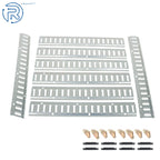 24" Steel E Track Tie Down Rail Kit for Secure Cargo