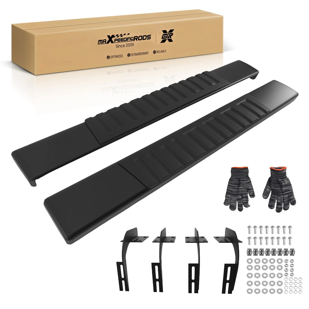 Anti-Slip Running Boards Side Step Bars for Ford F-250 Super Duty (1999–2016)