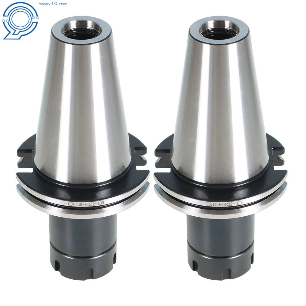 Set of 4 Collet Chucks for CAT50 ER32 (100mm Gage Length)