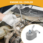 Engine Oil Cooler with Bolt for Ford C-Max (2007–2010) No. 4M5G6B856BC