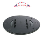 Black Fuel Door with Inserts for Chevrolet Camaro