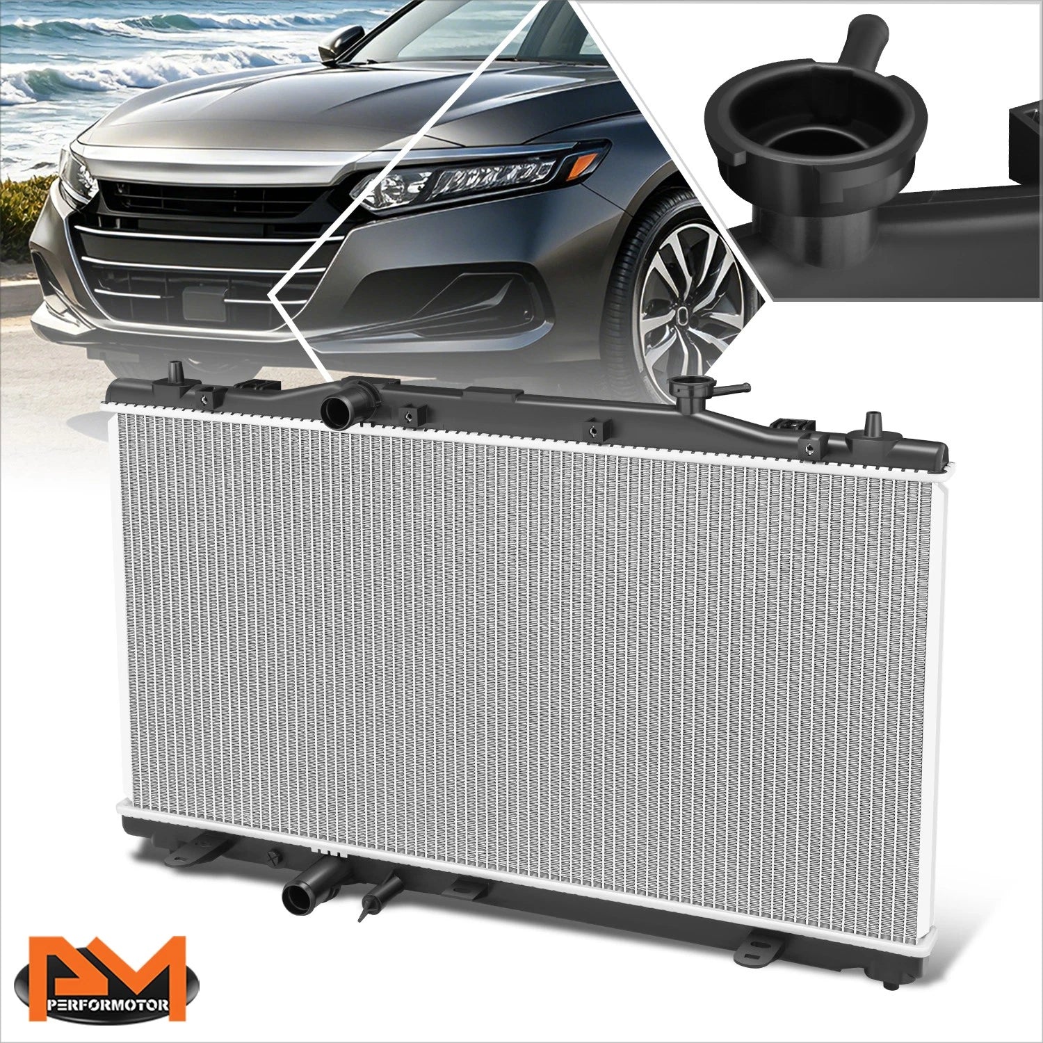 Full Aluminum Core Radiator for Honda Accord Hybrid 2.0L (2018–2022) DPI-13768