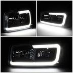 LED DRL Headlights for GMC Yukon XL Sierra Denali (2000–2007)