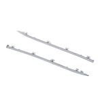 Set of 2 Chrome Rear Bumper Moldings for Honda Accord (2018–2022)