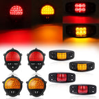 LED Side Marker Brake Turn Signal Lights Set for HUMVEE HMMWV (Military)