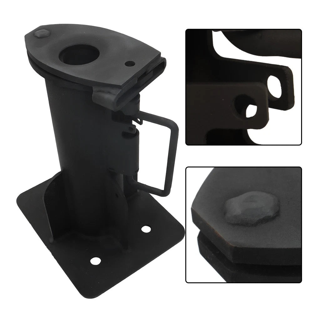 Gooseneck Ball Fifth Wheel Adapter for Camper RV Trailer (15")
