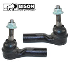 2X Outer Forged Steel Steering Tie Rod Ends for Dodge Durango